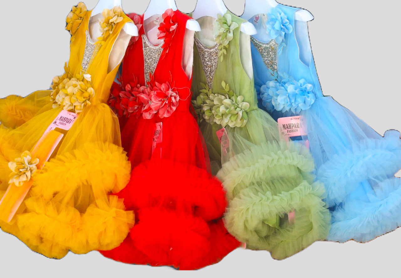 Fancy Net Frock