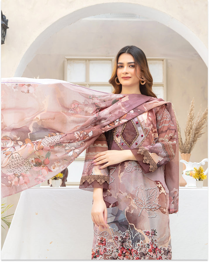 Lawn Stitched VOL-1990