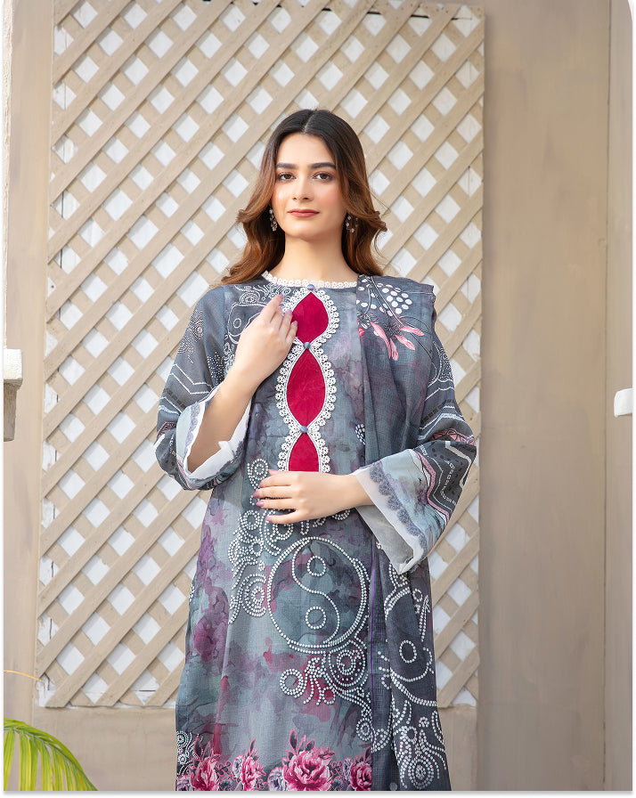 Lawn Stitched VOL-1990
