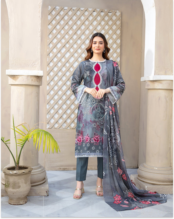 Lawn Stitched VOL-1990