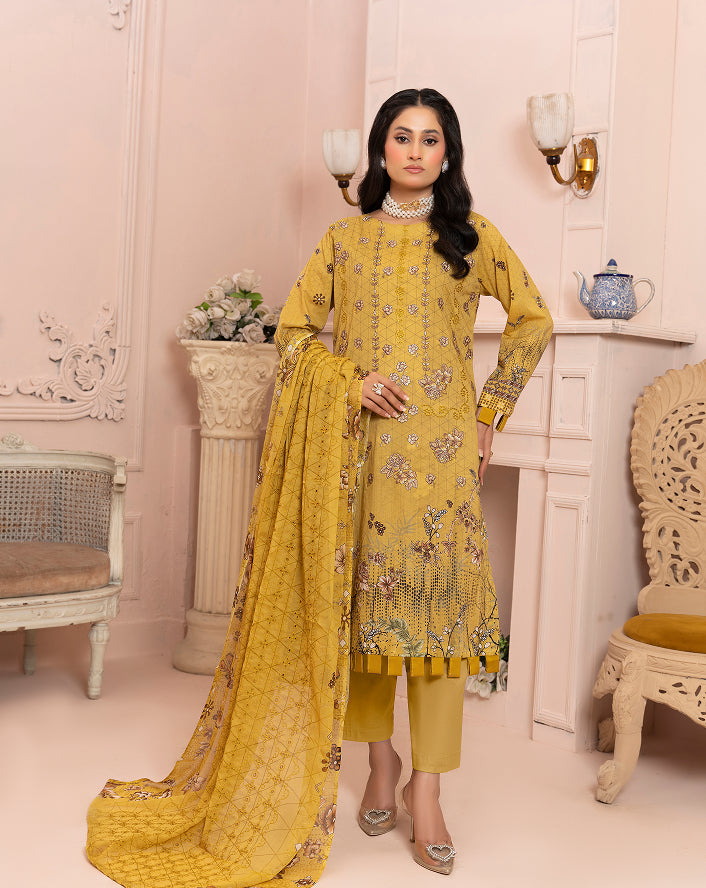 Lawn Stitched VOL-1976