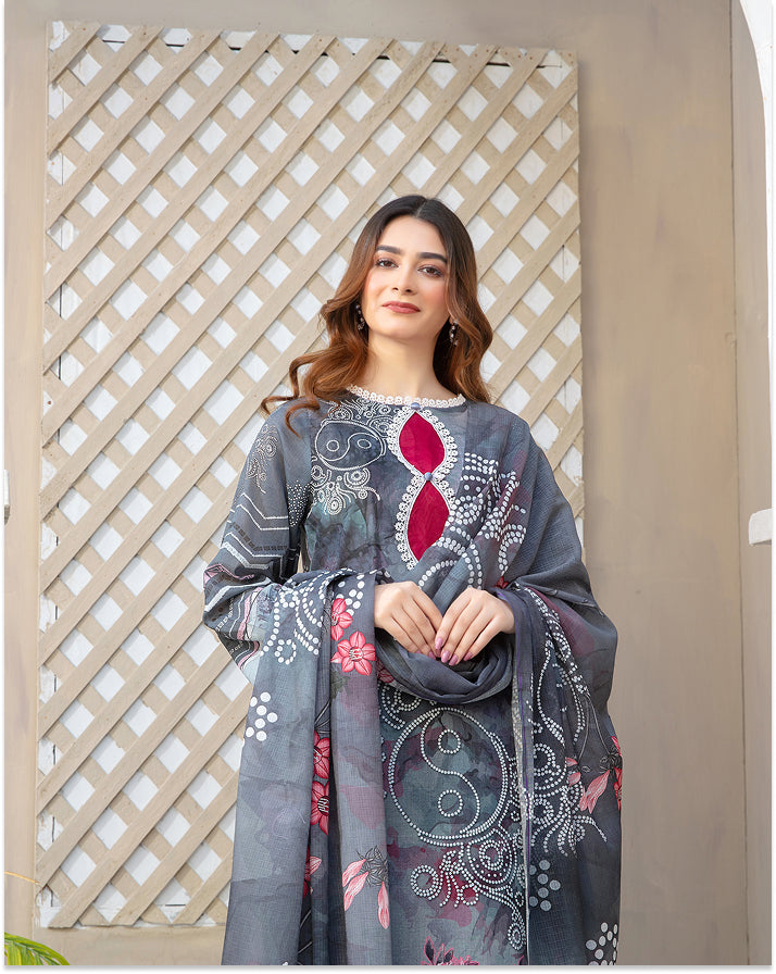 Lawn Stitched VOL-1990
