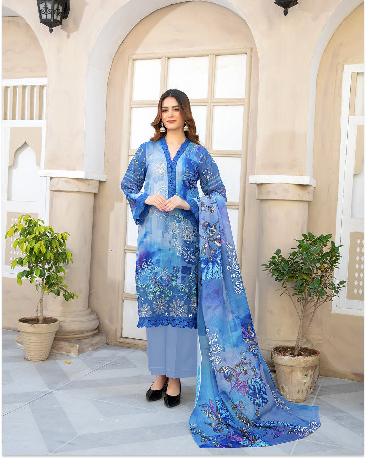 Lawn Stitched VOL-1990