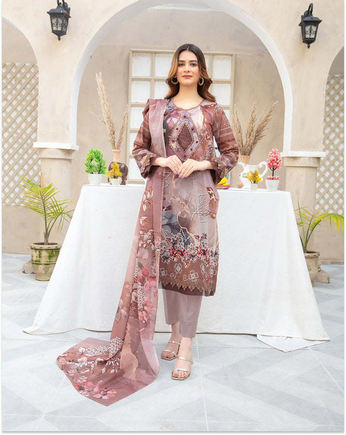 Lawn Stitched VOL-1990