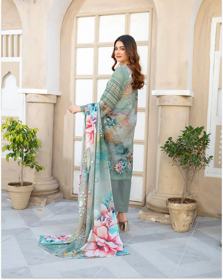 Lawn Stitched VOL-1990