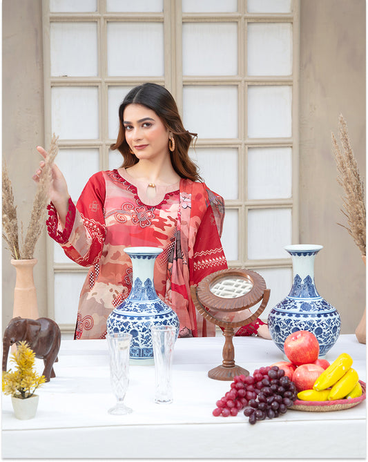 Lawn Stitched VOL-1990