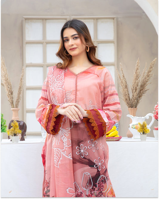 Lawn Stitched VOL-1990