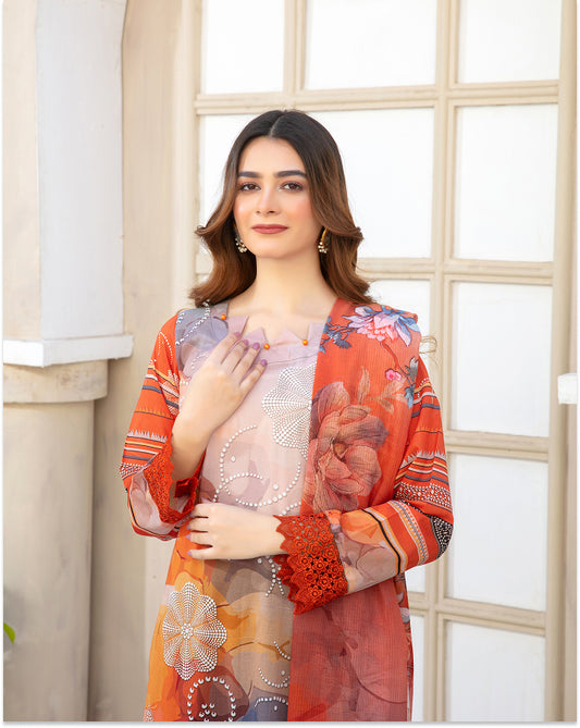 Lawn Stitched VOL-1990