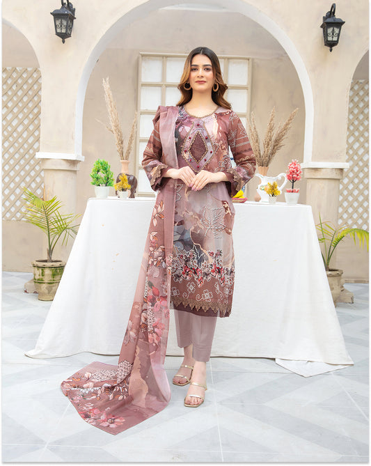 Lawn Stitched VOL-1990
