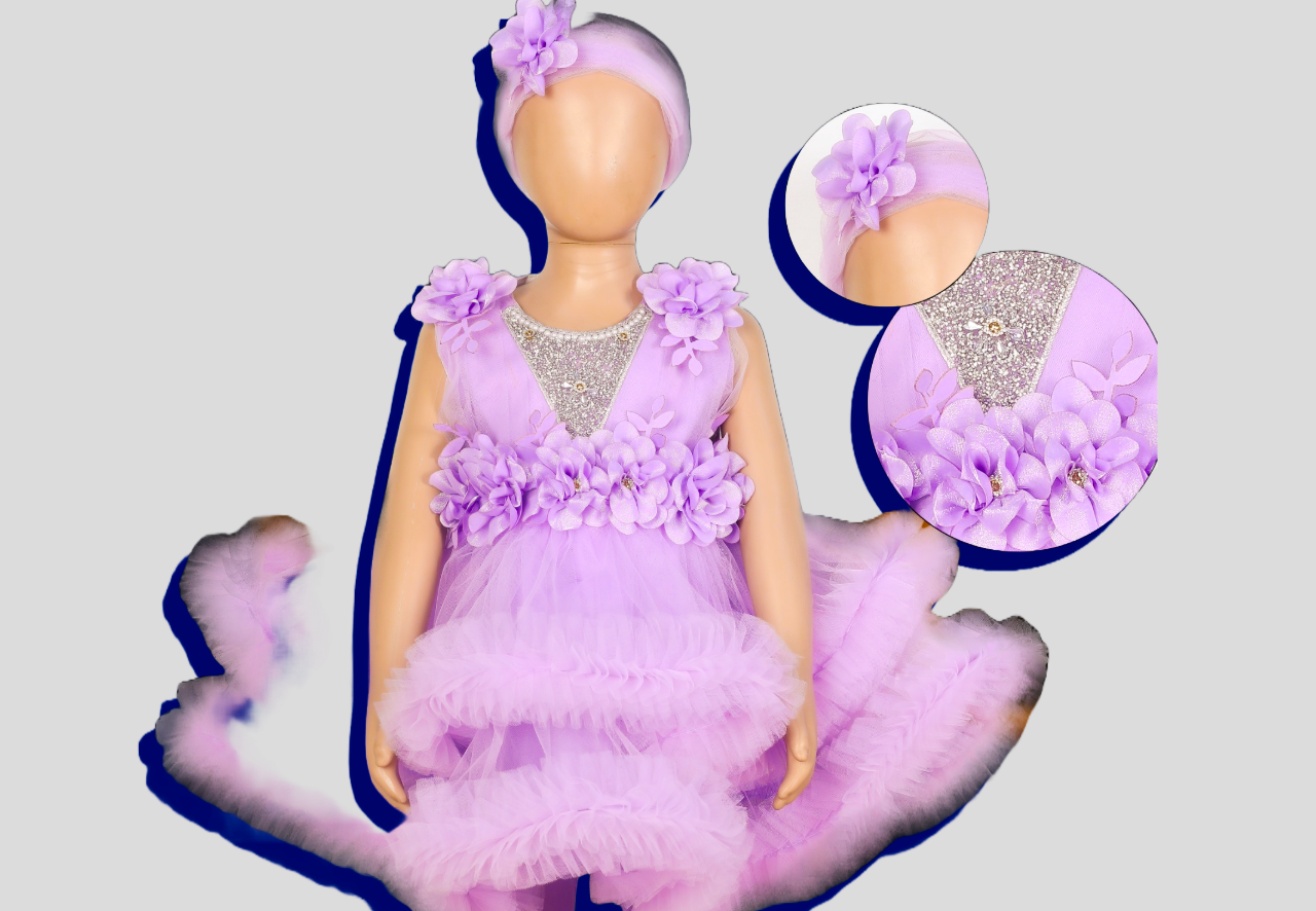 Fancy Net Frock