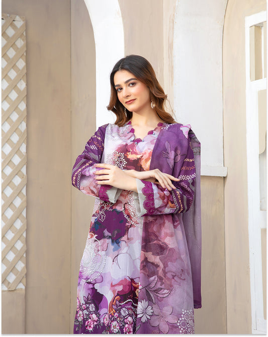 Lawn Stitched VOL-1990